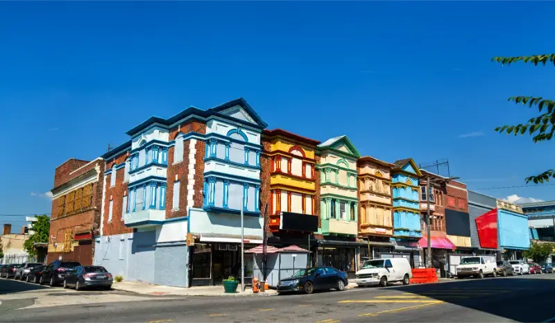 Architecture West Philadelphia Pennsylvania Usa
