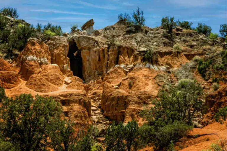 Big Cave Palo Duro Canyon State Park Texas