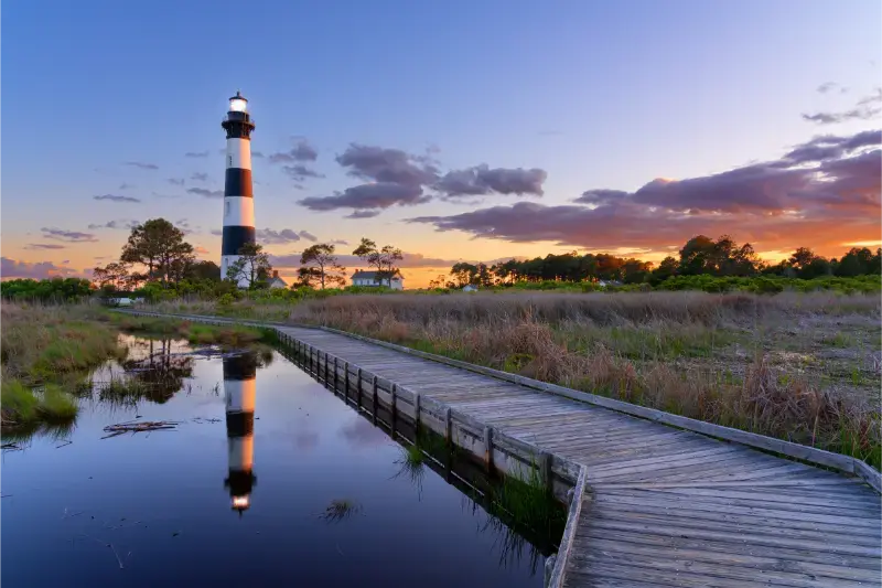 Bodie Island Light Station Outer Banks North Carolina