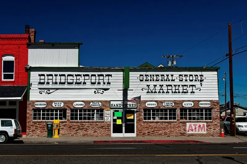 Bridgeport Small Town Market California