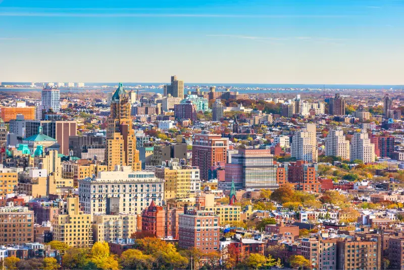 Brooklyn New York Cityscape Brooklyn Heights