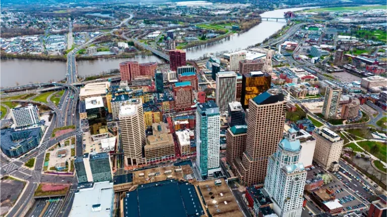 Buildings Center Hartford Connecticut Lovely Panorama One Oldest Cities