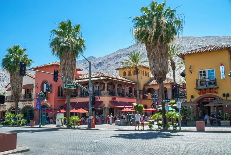 Center Palm Springs California