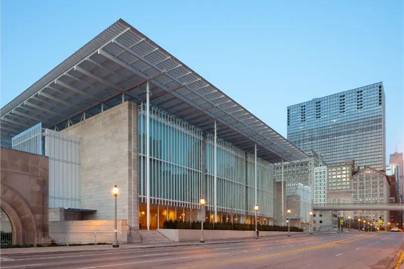 Chicago Illinois Art Institute Chicago Dawn