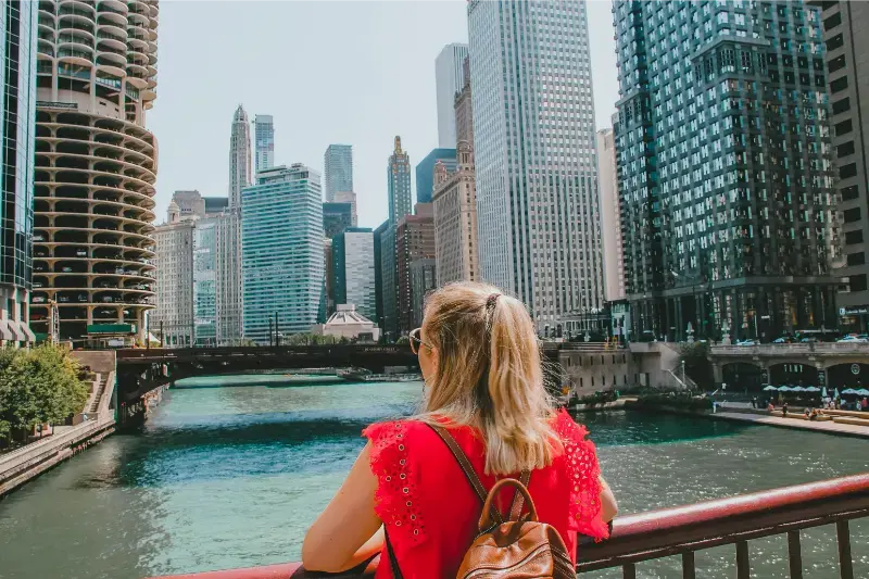 Chicago River Downtown Illinois