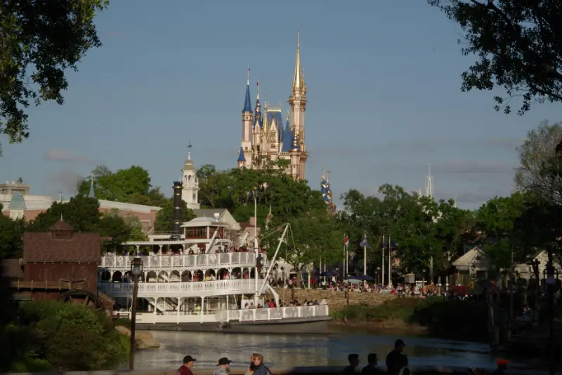 Cinderella Castle At Walt Disney World Florida