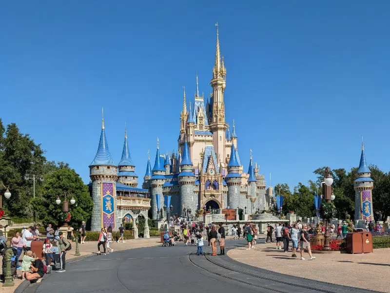 Cinderella Castle Magic Kingdom Walt Disney World