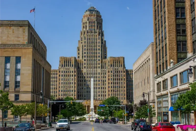 City Hall Buffalo And Niagara Square State New York
