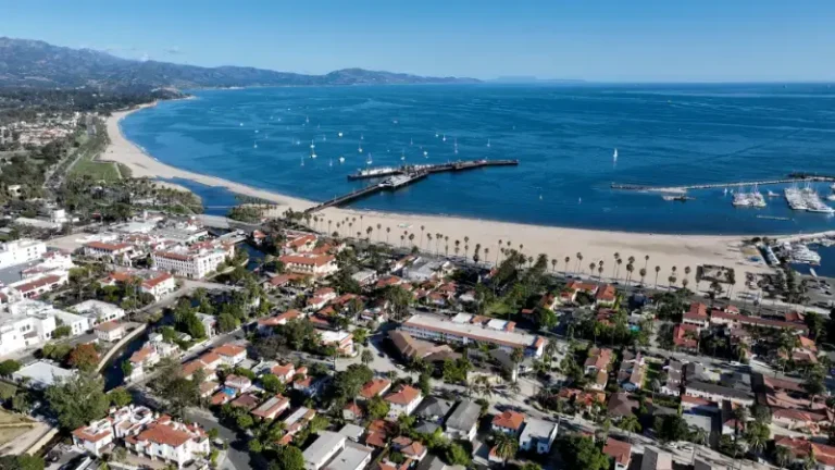 Coast Beach Santa Barbara California
