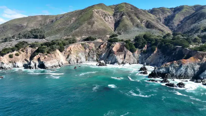 Coastlines Highway 1 California Usa