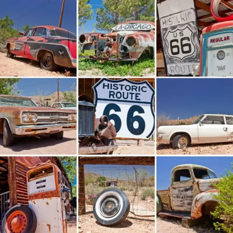 Collage Route 66