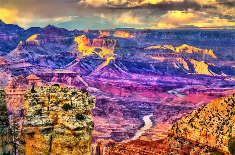 Colorado River Grand Canyon Arizona Usa