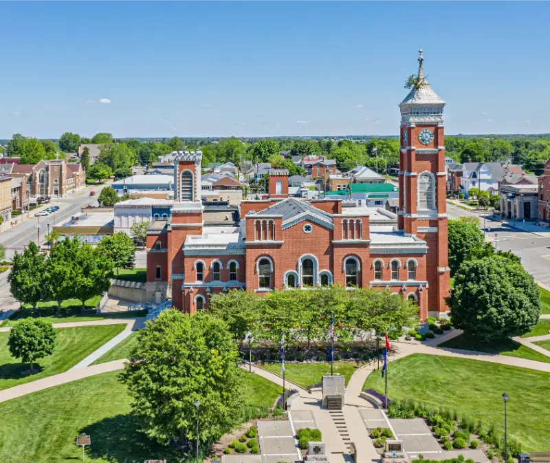 Decatur County Courthouse Indiana Usa