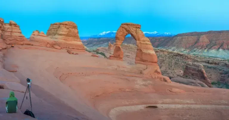 Delicate Arch Sunrise Arches National Park Utah