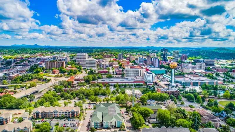 Downtown Knoxville Tennessee