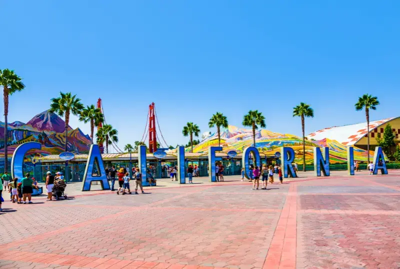 Entrance Disneyland California Ad Anaheim