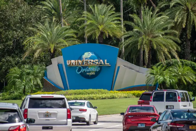 Entrance Universal Orlando Resort Florida