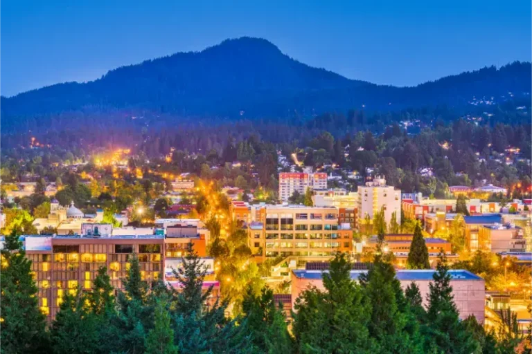 Eugene Oregon Skyline