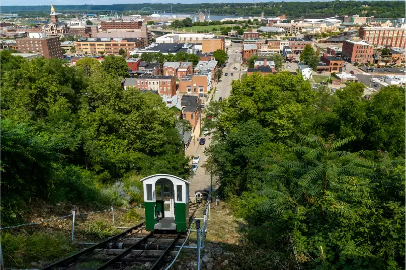 Fenelon Place Elevator Dubuque City Iowa