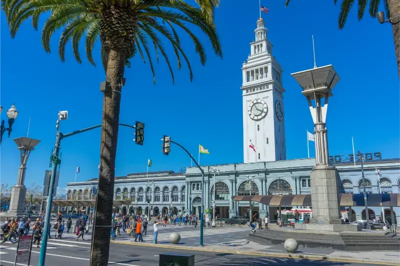 Ferry Building And Marketplace Embarcadero Center San Francisco