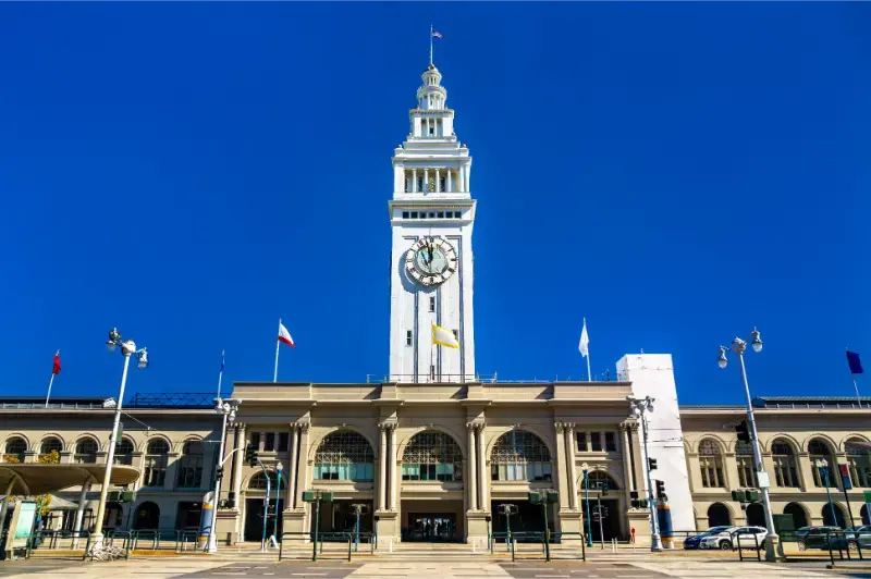 Ferry Building Embarcadero San Francisco California