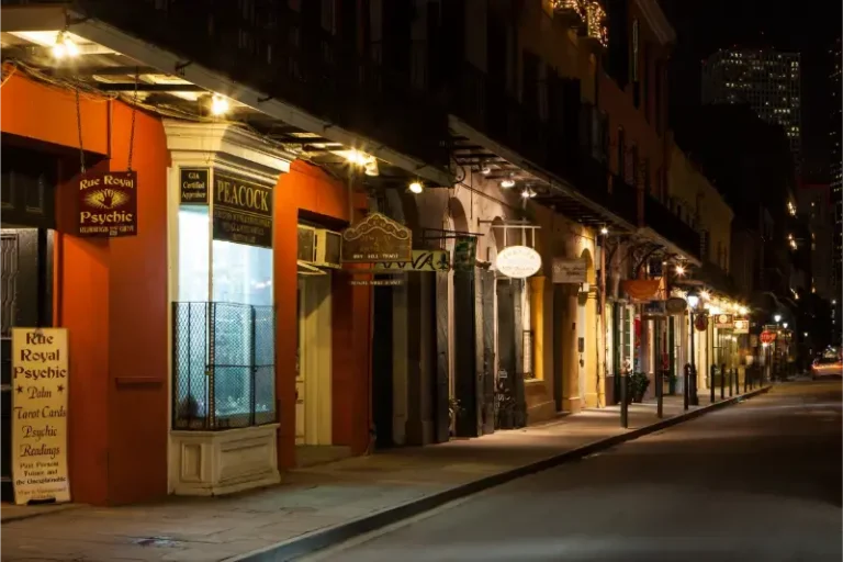 French Quarter Night New Orleans Louisiana