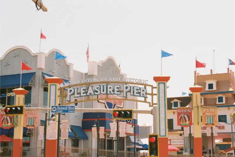 Galveston Historic Pleasure Pier Texas