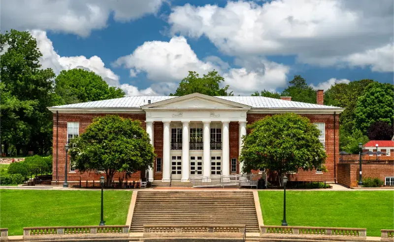 Garrett Hall University Virginia Charlottesville Virginia This Historic