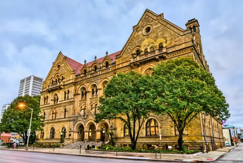 Historic Building Columbus Downtown Ohio