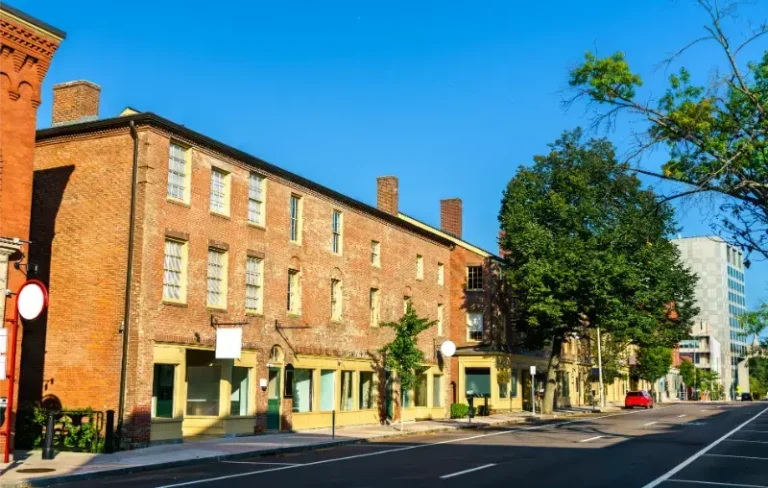 Historic Building Main Street Providence Rhode Island