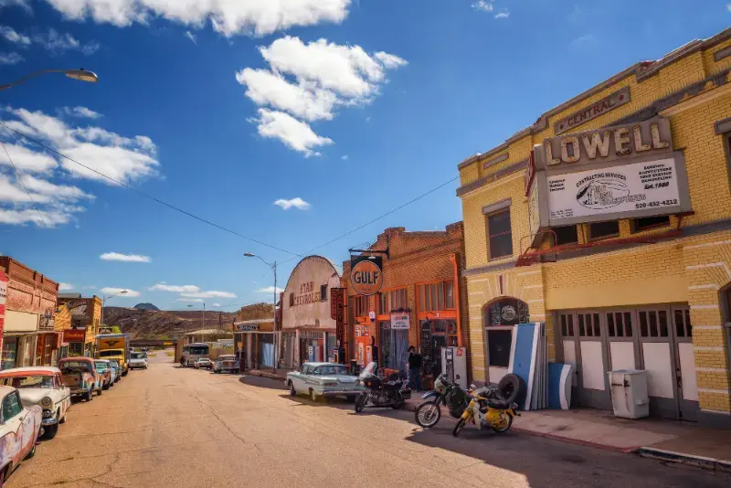 Historic Erie Street Lowell Ora Parte Bisbee Arizona