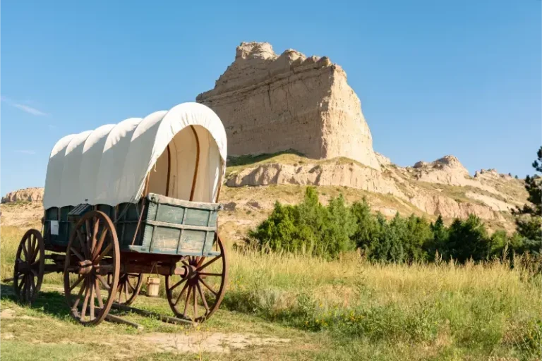 Historic Horse Carriage Scotts Bluff National Monument Nebraska