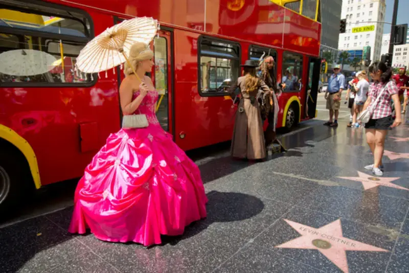 Hollywood Boulevard Los Angeles California