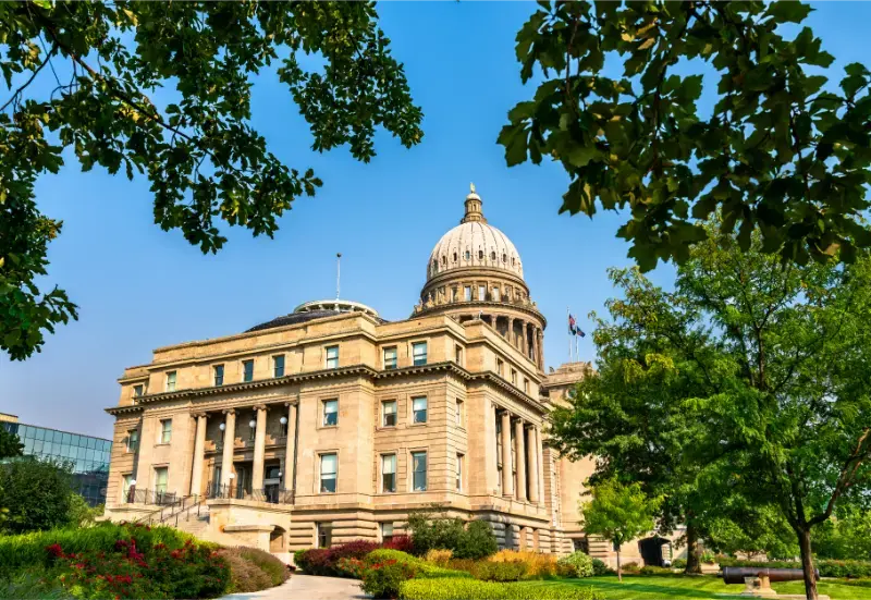 Idaho State Capitol Building Boise Northwestern USA
