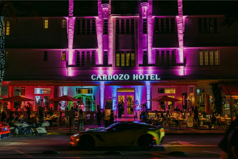 Illuminated Theme Park Hotel Florida