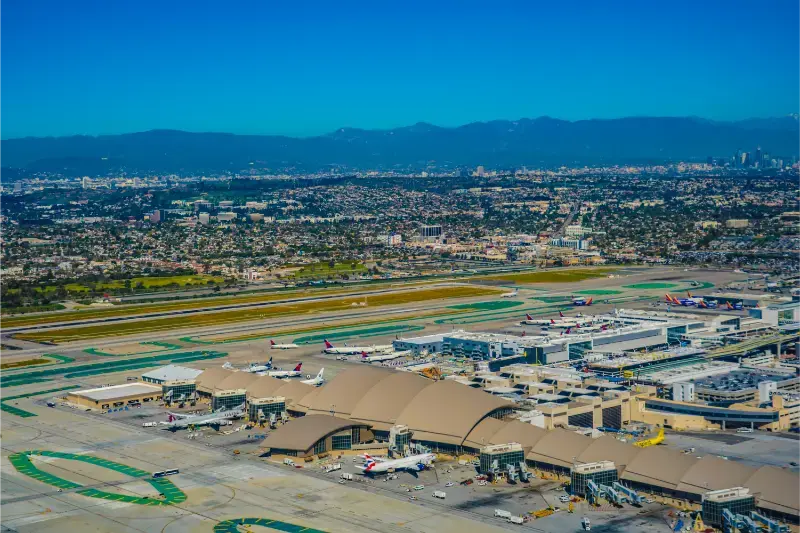 International Airport Los Angeles LAX California