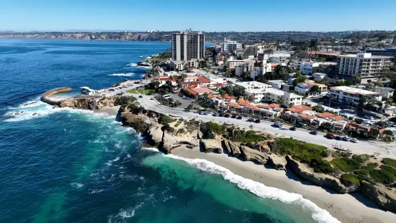 Jolla Beach San Diego California