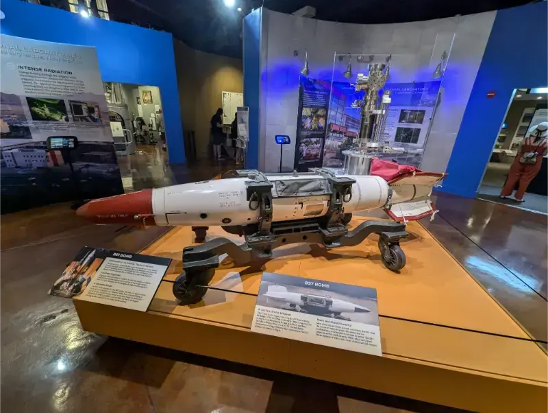 Las Vegas Nevada National Atomic Testing Museum Exhibits