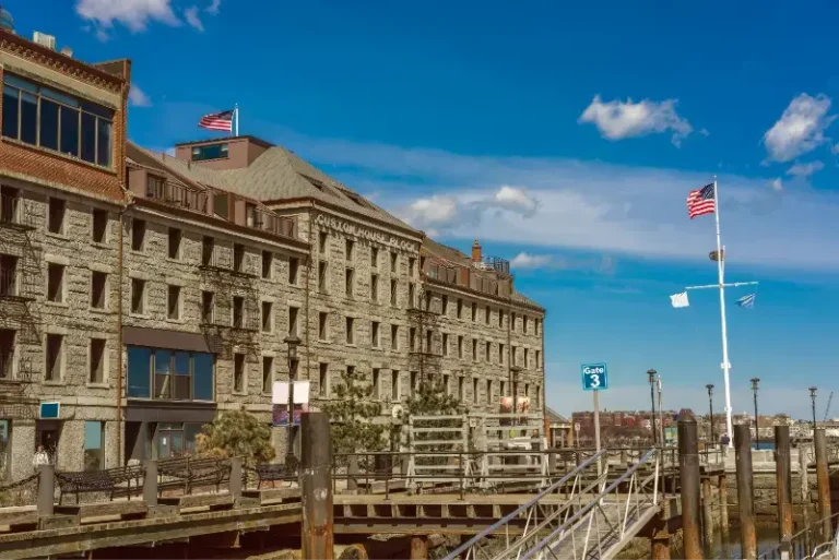 Long Wharf Customhouse Block Boston Massachusetts