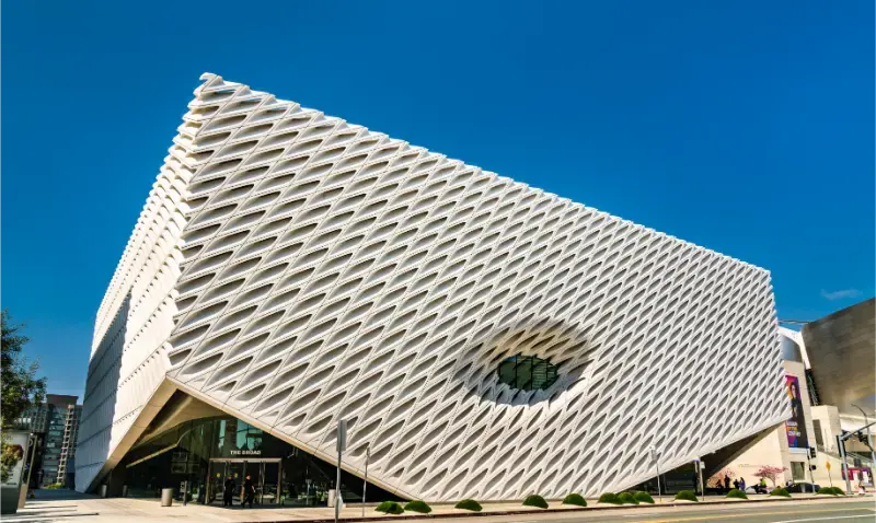 Los Angeles Broad Contemporary Art Museum Downtown Los Angeles