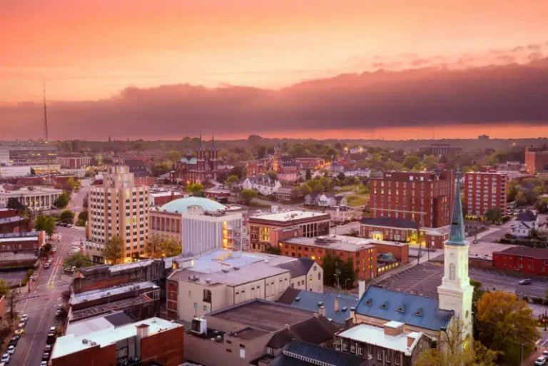 Macon Georgia Downtown Skyline