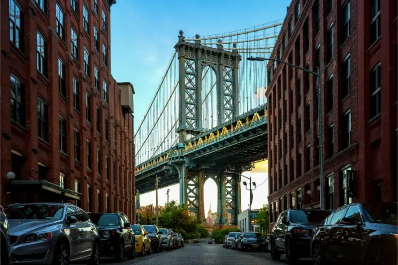 Manhattan Bridge From Dumbo Brooklyn