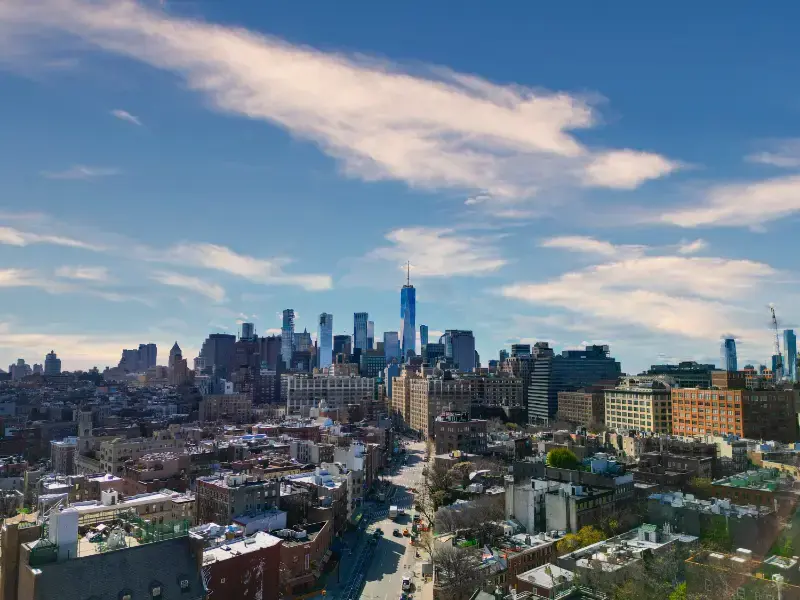 Manhattan Cityscape From Central Park