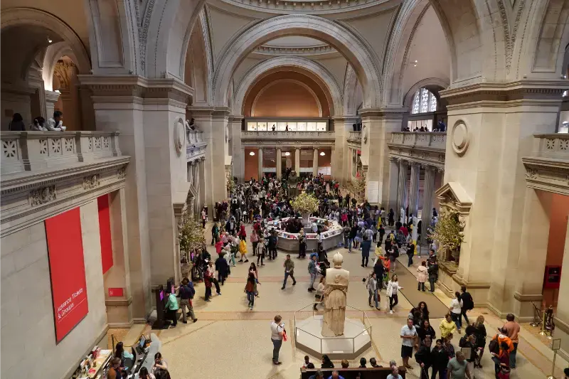 New York Visitors Met Metropolitan Museum Arts 3