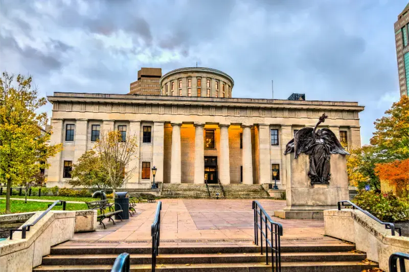 Ohio Statehouse State Capitol Building Seat Government US State Ohio Columbus