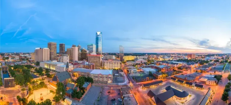 Oklahoma City Oklahoma Skyline