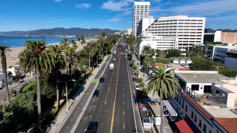 Pacific Highway Santa Monica Los Angeles USA