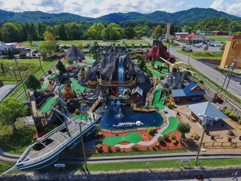 Professor Hacker S Lost Treasure Golf Pigeon Forge Tennessee
