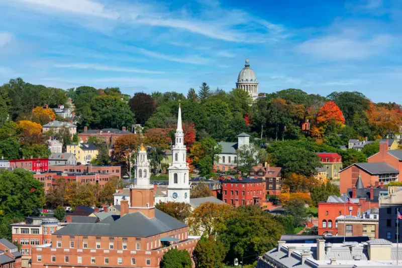 Providence Rhode Island Historic New England Architecture