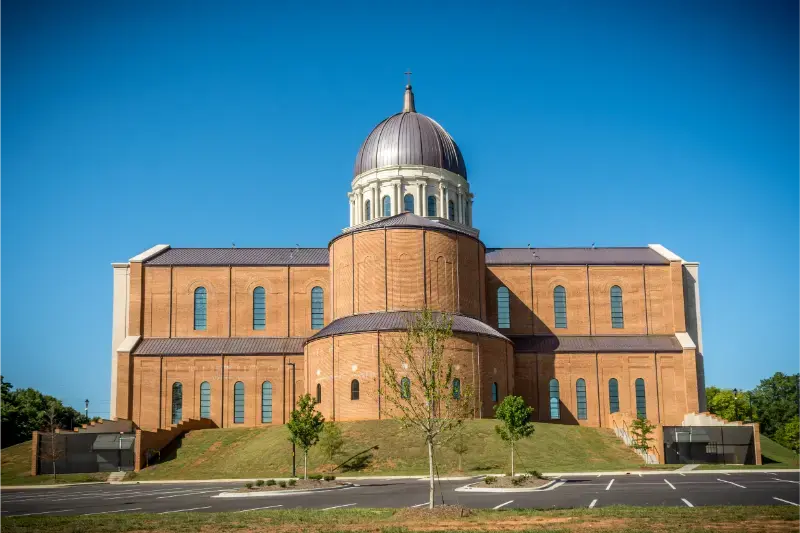 Raleigh North Carolina Construction Holy Name Jesus Cathedral